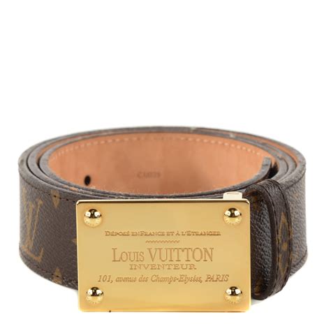 louis vuitton inventeur belt.